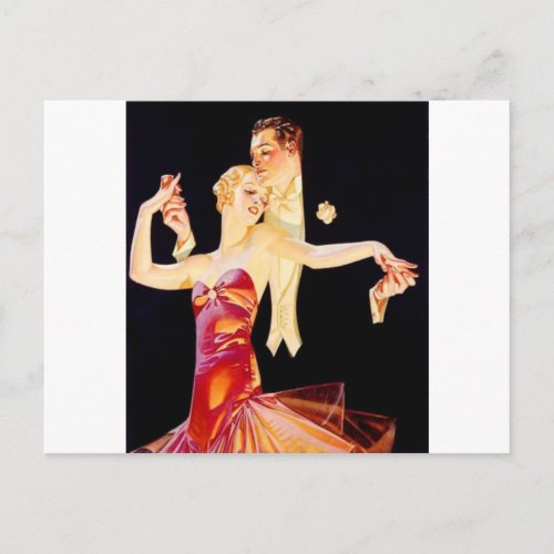 Dancing Flapper Postcard