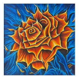 Dancing Flower- Acrylic Print