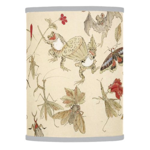 Dancing Forest Of Frogs By Kawanabe Kyosai 1879 Lamp Shade