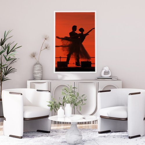 Dancing forever in the sunset with you poster