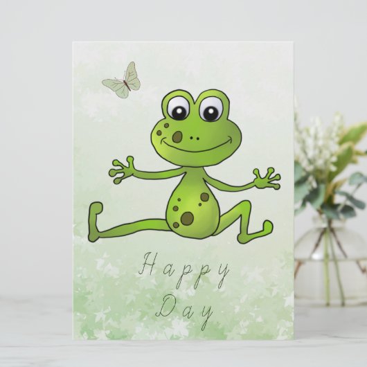 dancing frog (Standing Front)