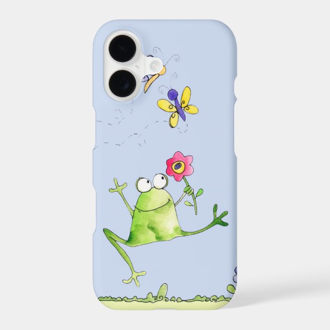 Dancing Frog Iphone Case (Back)