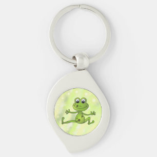 dancing frog keychain