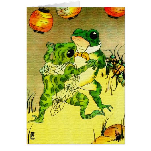 Dancing Frogs Cards (Front)