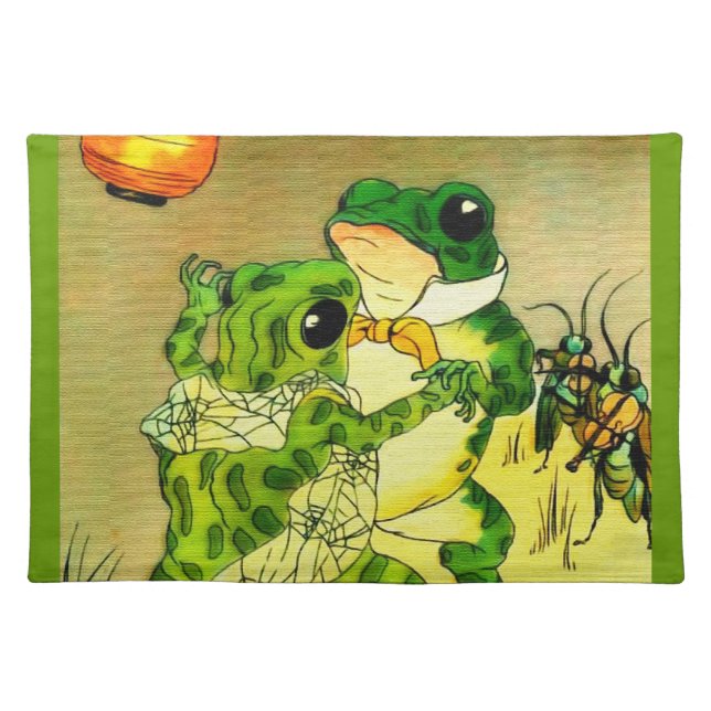 Dancing Frogs Placemat (Front)