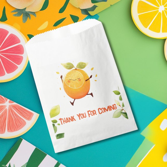 Dancing Fruit Two-tti Fruitti Birthday Party  Favor Bag (Creator Uploaded)