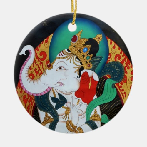 Dancing Ganesh Ornament