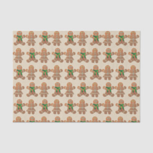 Dancing Gingerbread Cookies Tissue Paper