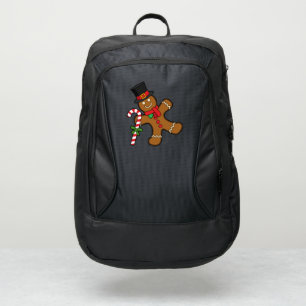 Dancing Gingerbread Man Port Authority® Backpack