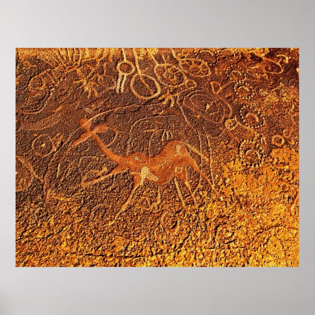 Dancing Giraffe Poster (Front)