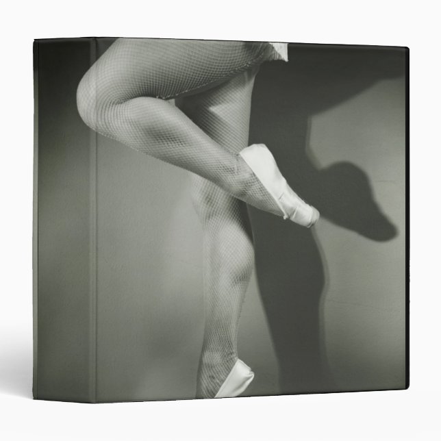 Dancing Girl 3 Ring Binder (Front/Spine)