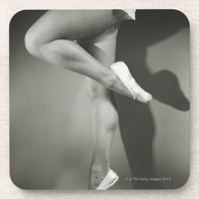 Dancing Girl Beverage Coaster (Front)