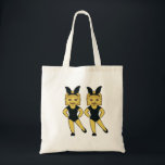 Dancing Girls Emoji Tote Bag<br><div class="desc">Perfect gift for your best friend,  maid of honor,  bridesmaid.</div>