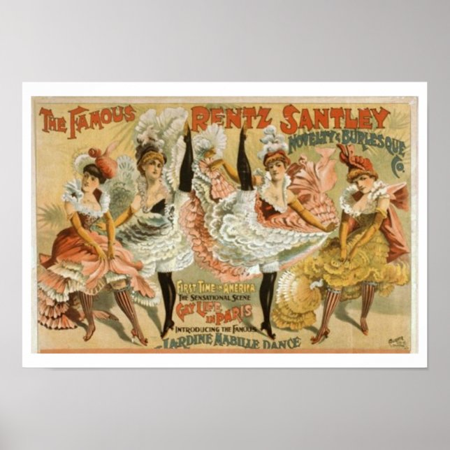 Dancing Girls Poster (Front)