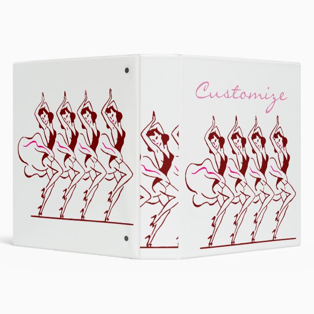 Dancing Girls Thunder_Cove 3 Ring Binder (Background)