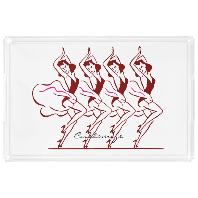 Dancing Girls Thunder_Cove Acrylic Tray (Front)