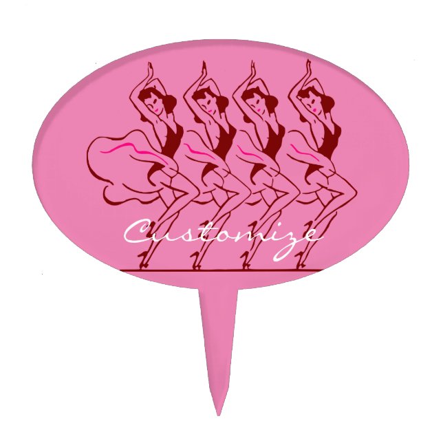 Dancing Girls Thunder_Cove Cake Topper (Front)