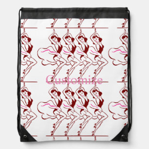 Dancing Girls Thunder_Cove Drawstring Bag