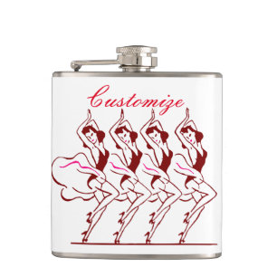 Dancing Girls Thunder_Cove Flask