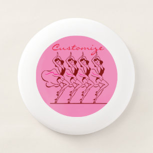 Dancing Girls Thunder_Cove Snow Globe Wham-O Frisbee