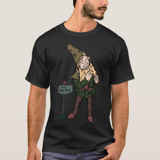 Dancing Gnome at Friar Park (Color) T-Shirt | Gift