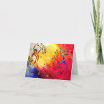 &quot;dancing&quot; Greeting Card By Catherinehayesart at Zazzle