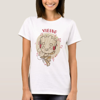 Dancing Groot Vibing With Headphones T-Shirt