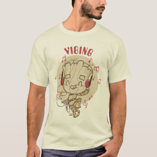 Dancing Groot Vibing With Headphones T-Shirt