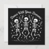 Dancing Halloween Skeletons (Front)