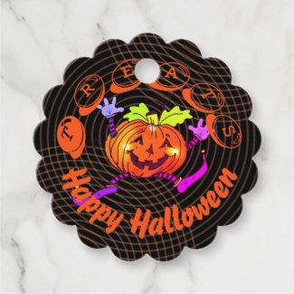 Dancing Happy Pumpkin Halloween