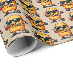 Dancing Hash Brown Wrapping Paper