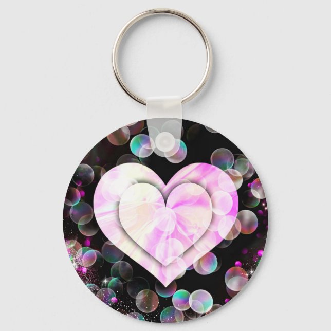 Dancing Heart Keychain (Front)