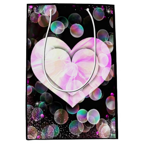 Dancing Heart Medium Gift Bag