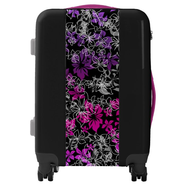 Dancing Hibiscus Hawaiian Blend Luggage (Front)