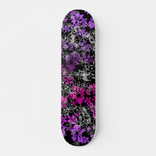 Dancing Hibiscus Skateboard