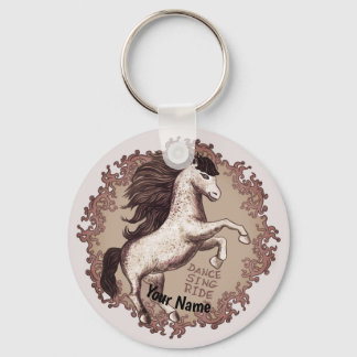 Dancing Horse Keychain