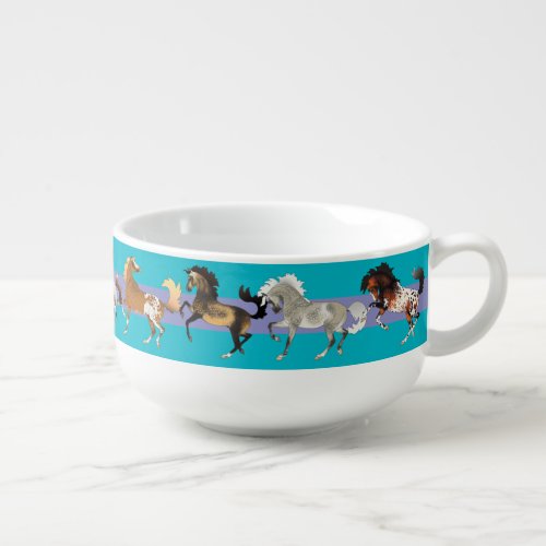 Dancing Horse Soup or Ice Cream Bowl