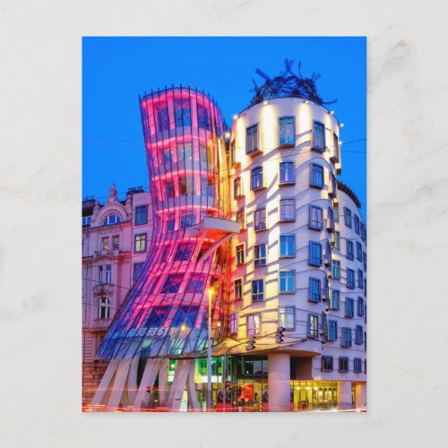 Dancing House Postcard