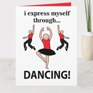 Dancing I Express Myself Through Dancing