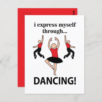 Dancing I Express Myself Through Dancing