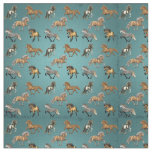 Dancing Icelandics Fabric