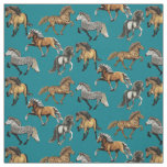 Dancing Icelandics Two Fabric