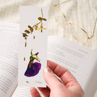 Dancing in Bloom | From Original Pressed Flower Bookmarks