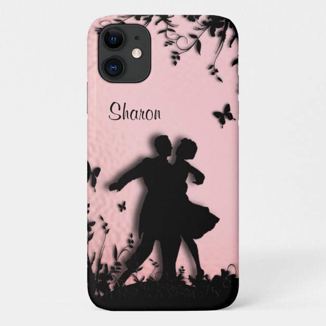 Dancing in Garden Personal Case-Mate iPhone Case (Back)