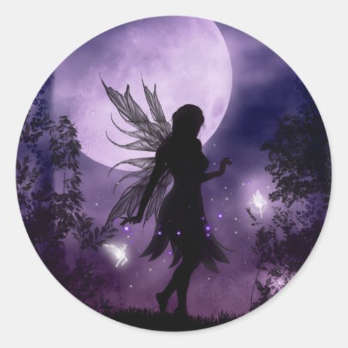 Dancing in the Moonlight Fairy Stickers