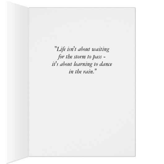 "Dancing in the Rain" (Inside (Right))