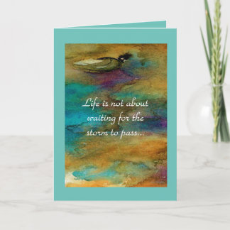 Dancing in the Rain Greeting Card