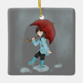 Dancing in the Rain Ornament