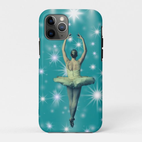 Dancing in the Stars Aqua iPhone 11 Pro Case