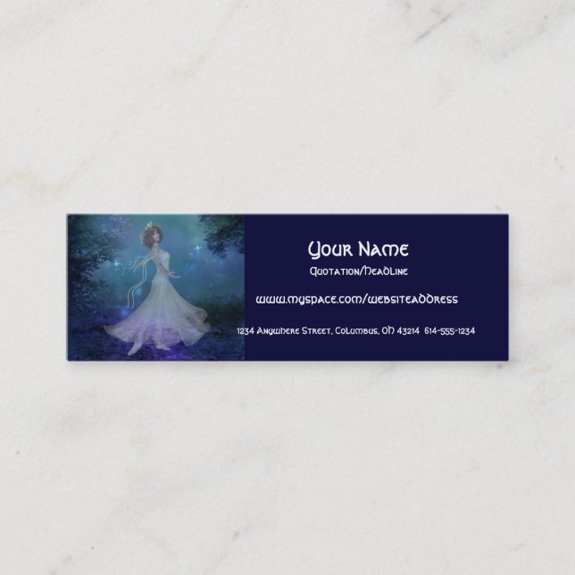 Dancing in the Woods Profile Card (Front)